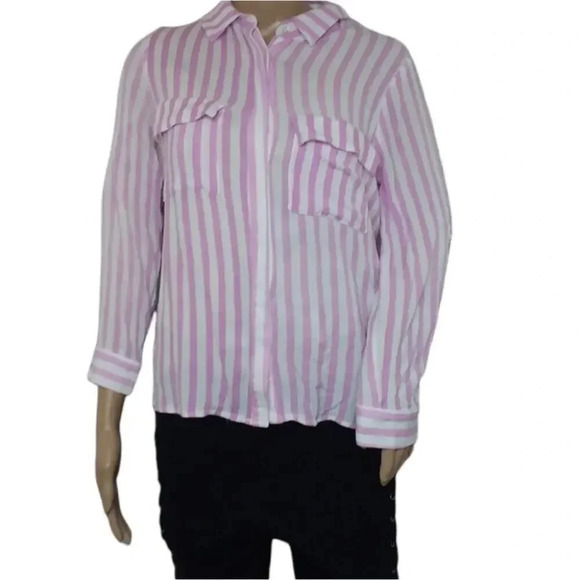 GIBSON SCOTTSDALE STRIPE SHIRT - Picture 1 of 6